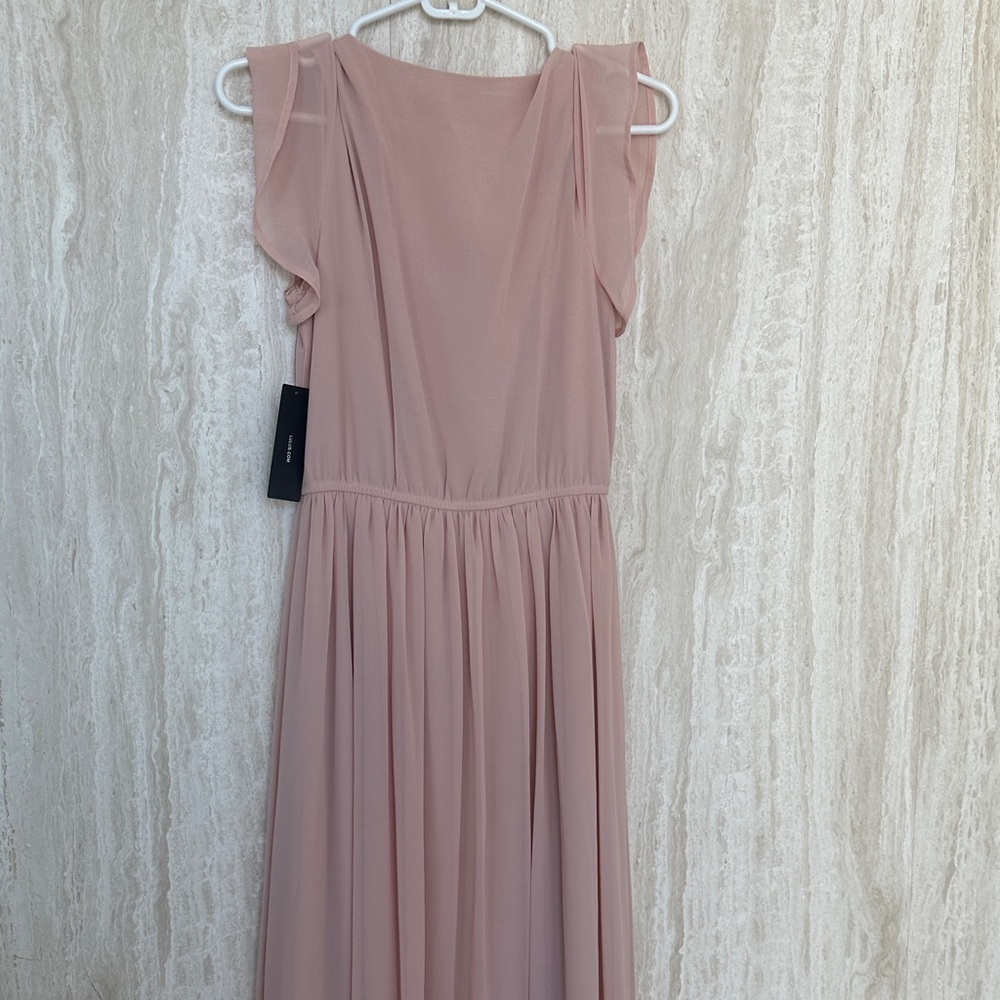 Lulu's Blush Maxi Dress - Picture 3 of 4